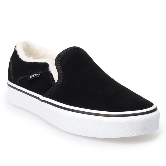 slip on vans asher